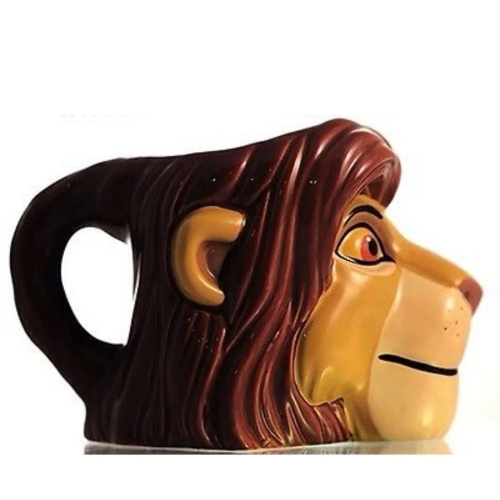Lion King Simba Figural Mug 3D Rare Early 1990s